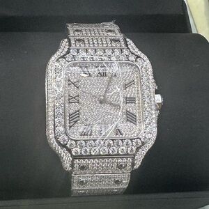 BRAND NEW* Moissanite VVS Iced Out Watch (PASSED DIAMOND TESTER)